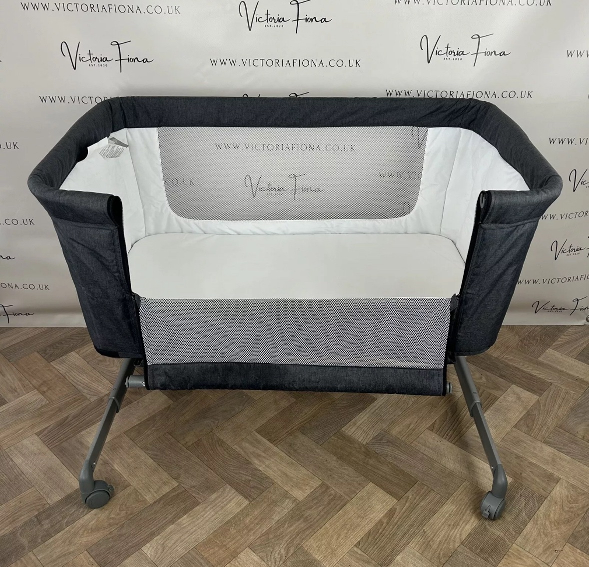 PRELOVED Babyway Bedside Cot Crib Next To Me Cot Grey