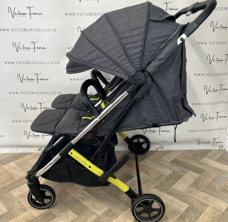 PRELOVED Red Kite Push Me Double Twin Stroller RRP £260 📦 - Image 5
