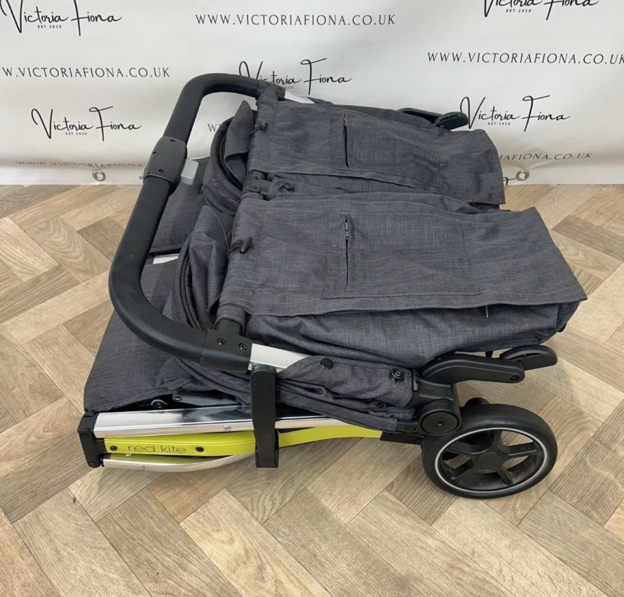 PRELOVED Red Kite Push Me Double Twin Stroller RRP £260 📦 - Image 6