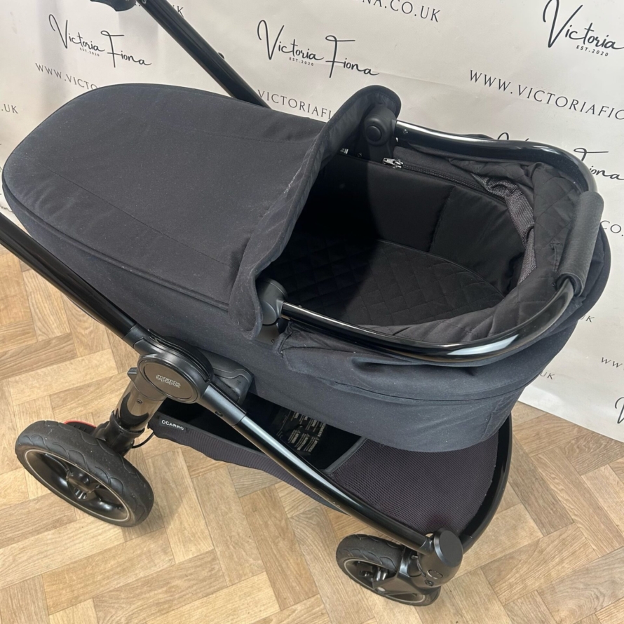 PRELOVED Mamas And Papas Ocarro Pushchair & Carrycot - Carbon Black 🖤 - Image 3