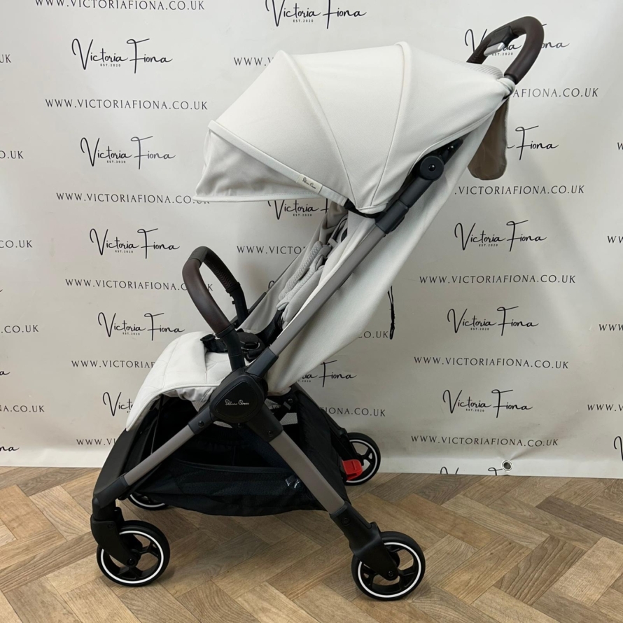 PRELOVED Silver Cross Clic Compact Stroller - Almond RRP£295 - Image 4
