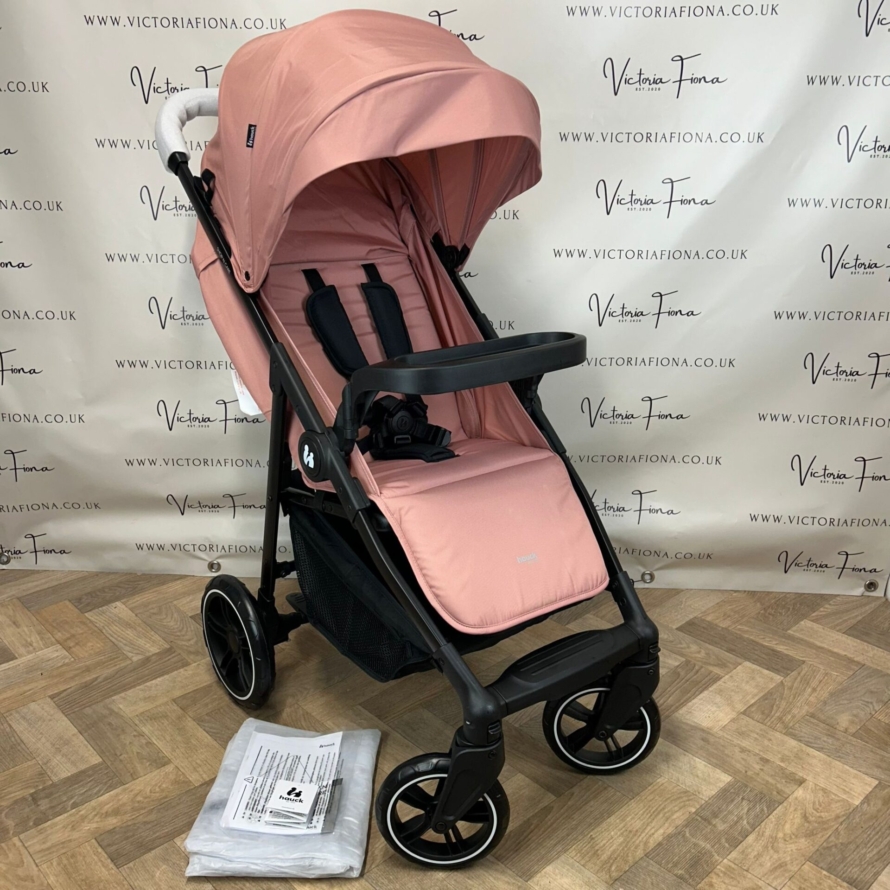 NEW Hauck Shop N Care Pushchair Stroller 0-22kg Pink RRP £110
