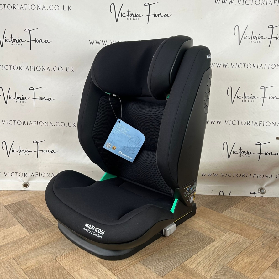 NEW Maxi Cosi RodiFix S i-Size Car Seat Black RRP£150