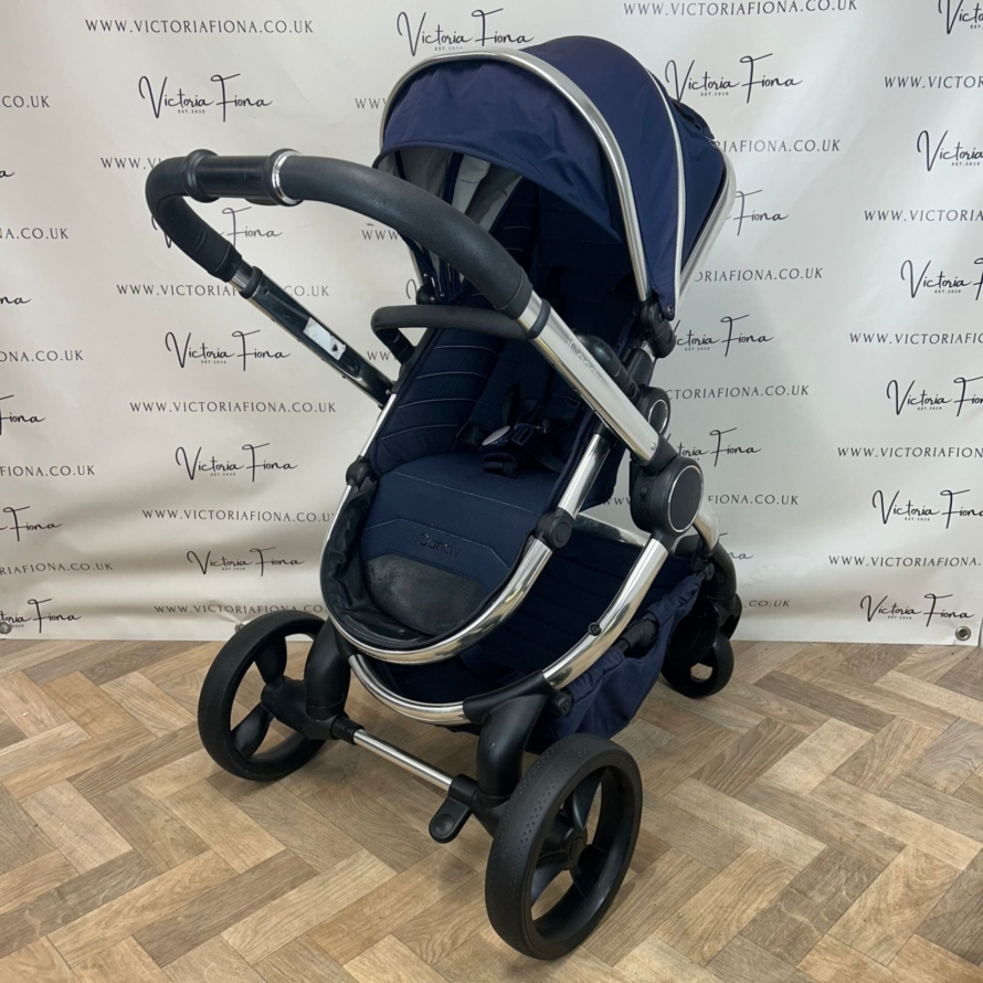 PRELOVED iCandy Peach 5 Pushchair - Indigo Blue - Image 6