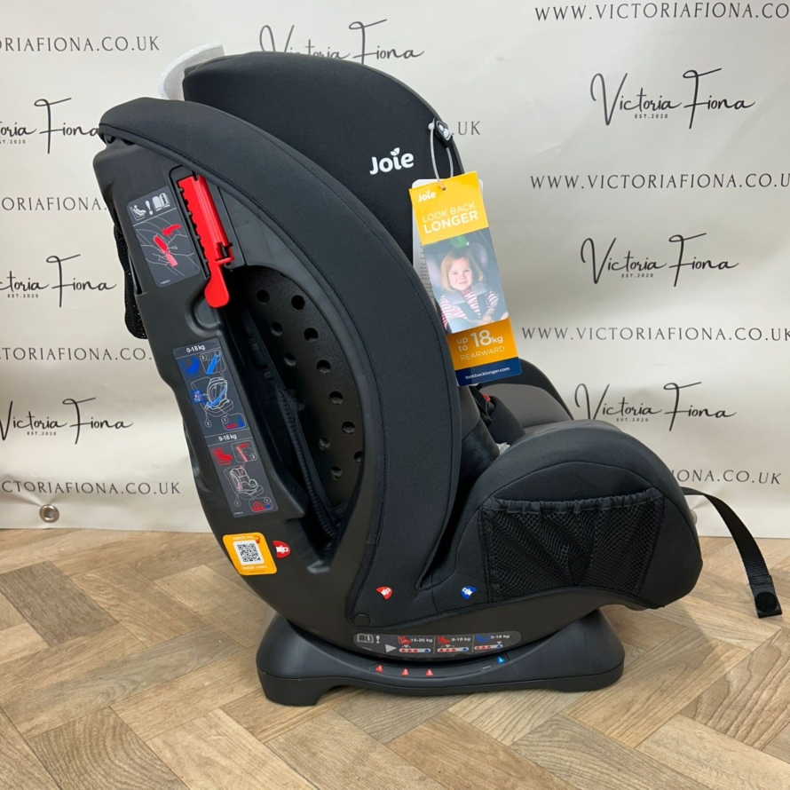 DOUBLE BUNDLE - NEW Joie Stages Group 0+/1/2 Car Seat - Coal RRP£100 - Image 4