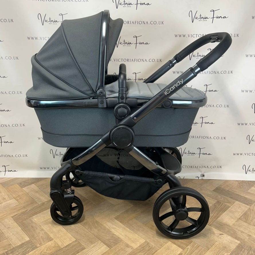 PRELOVED iCandy Peach 7 Pushchair with accessories - TRUFFLE GREY RRP£1543 - Image 2