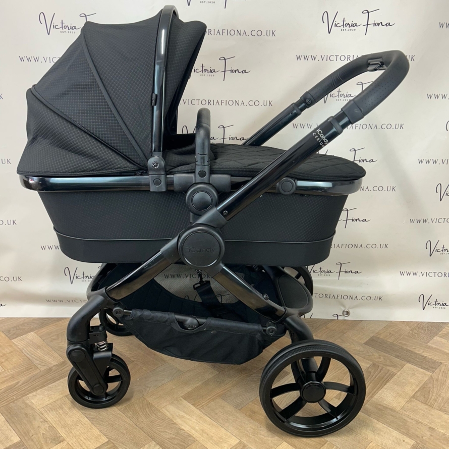 PRELOVED iCandy Peach 7 Pushchair with accessories - CERIUM BLACK - Image 2