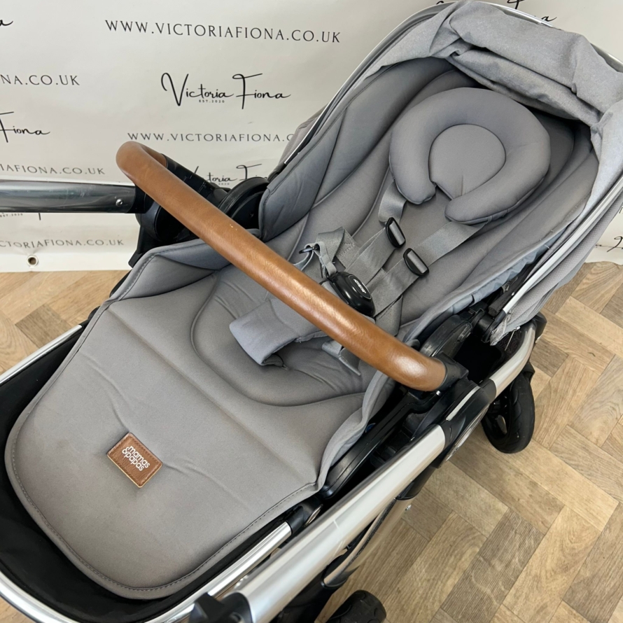 PRELOVED Mamas & Papas Ocarro Carrycot & Pushchair with Changing Bag - Fossil Grey 🩶 - Image 5