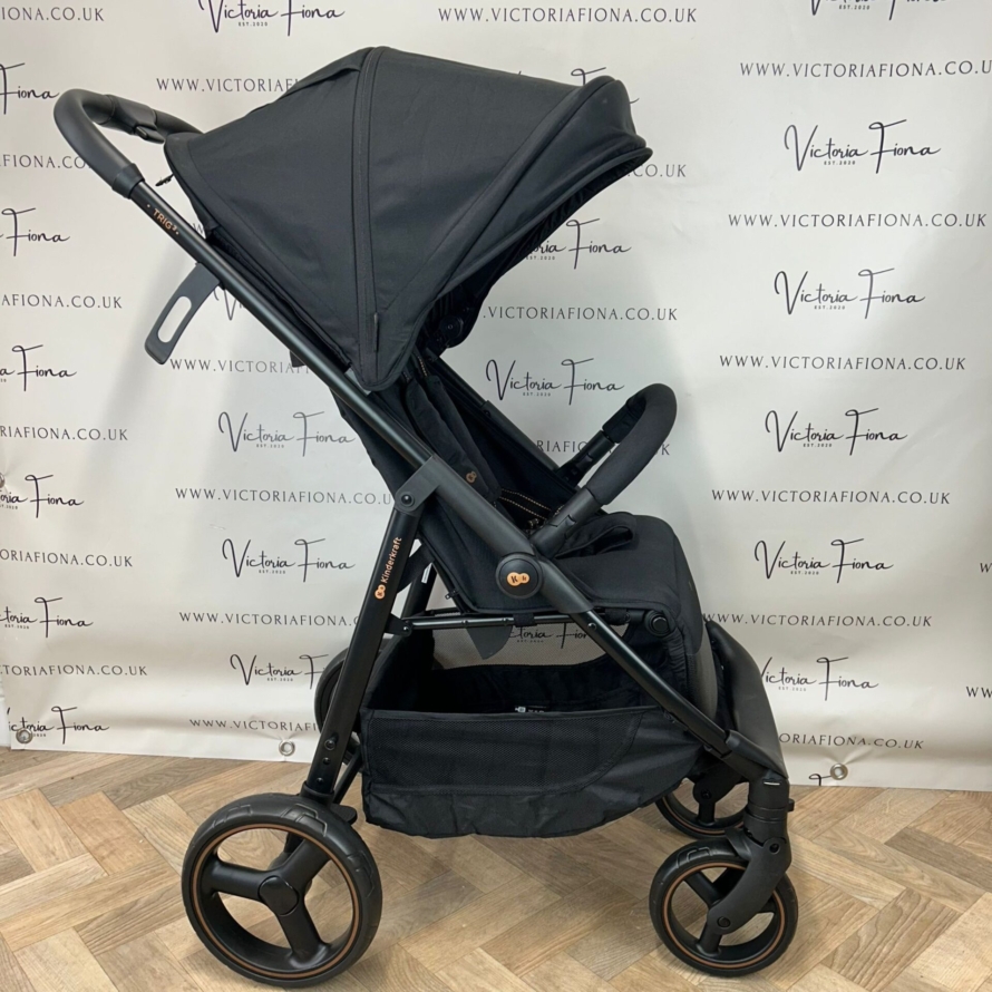 NEW Kinderkraft Trig 3 Pushchair - Onyx Black RRP£139 - Image 5