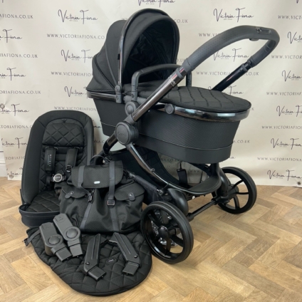 PRELOVED iCandy Peach 7 Pushchair with accessories - CERIUM BLACK