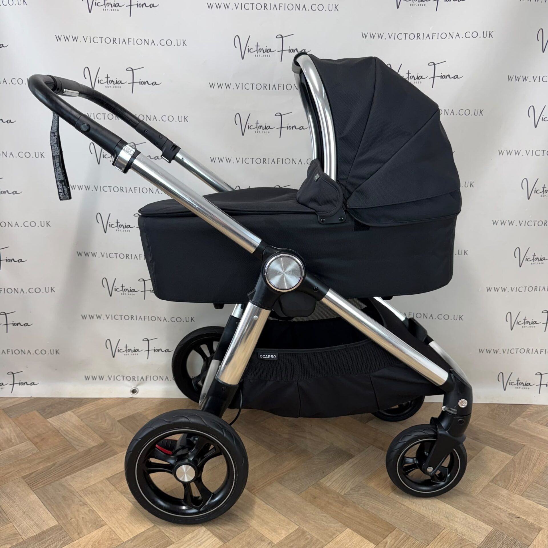 PRELOVED Mamas & Papas Ocarro Pushchair - Black & Chrome - Image 5