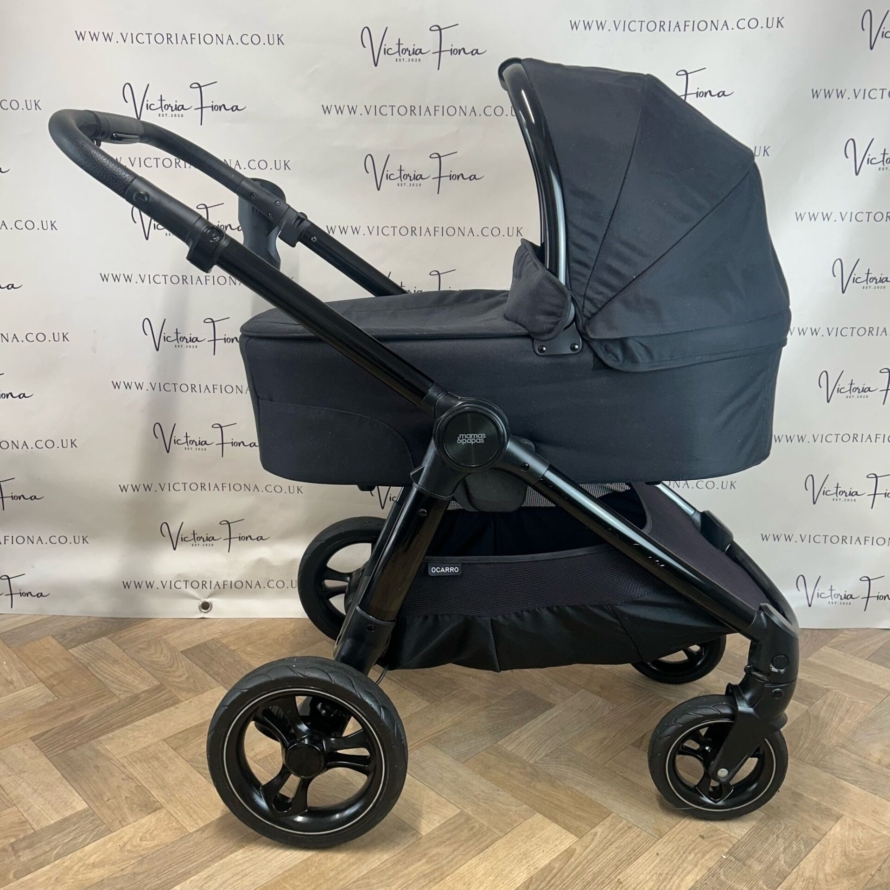 PRELOVED Mamas And Papas Ocarro Pushchair & Carrycot - Carbon Black 🖤 - Image 2