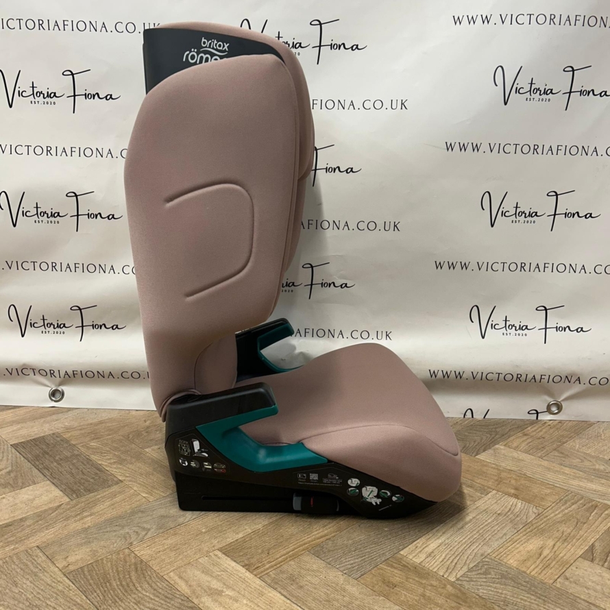 PRELOVED Britax Romer Discovery Plus2 High Back Booster Car Seat - Dusty Rose RRP£140 - Image 4