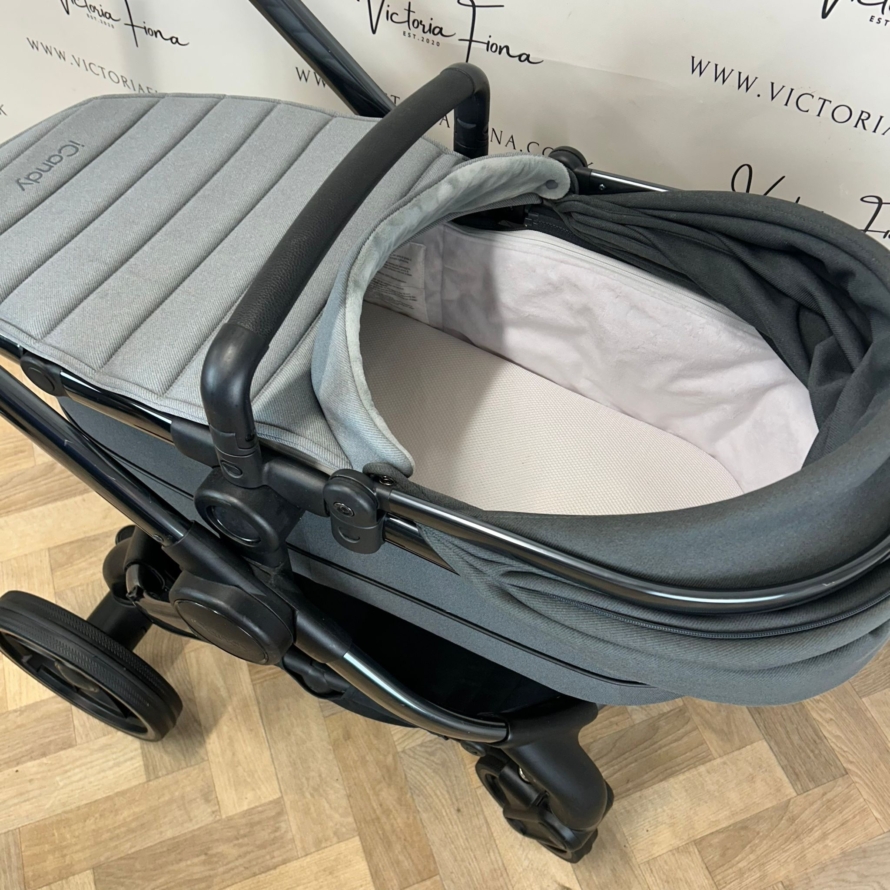 PRELOVED iCandy Peach 7 Pushchair with accessories - TRUFFLE GREY RRP£1543 - Image 5