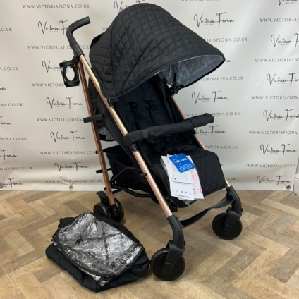 NEW My Babiie MB51 Stroller - Billie Faiers Quilted Black RRP£140