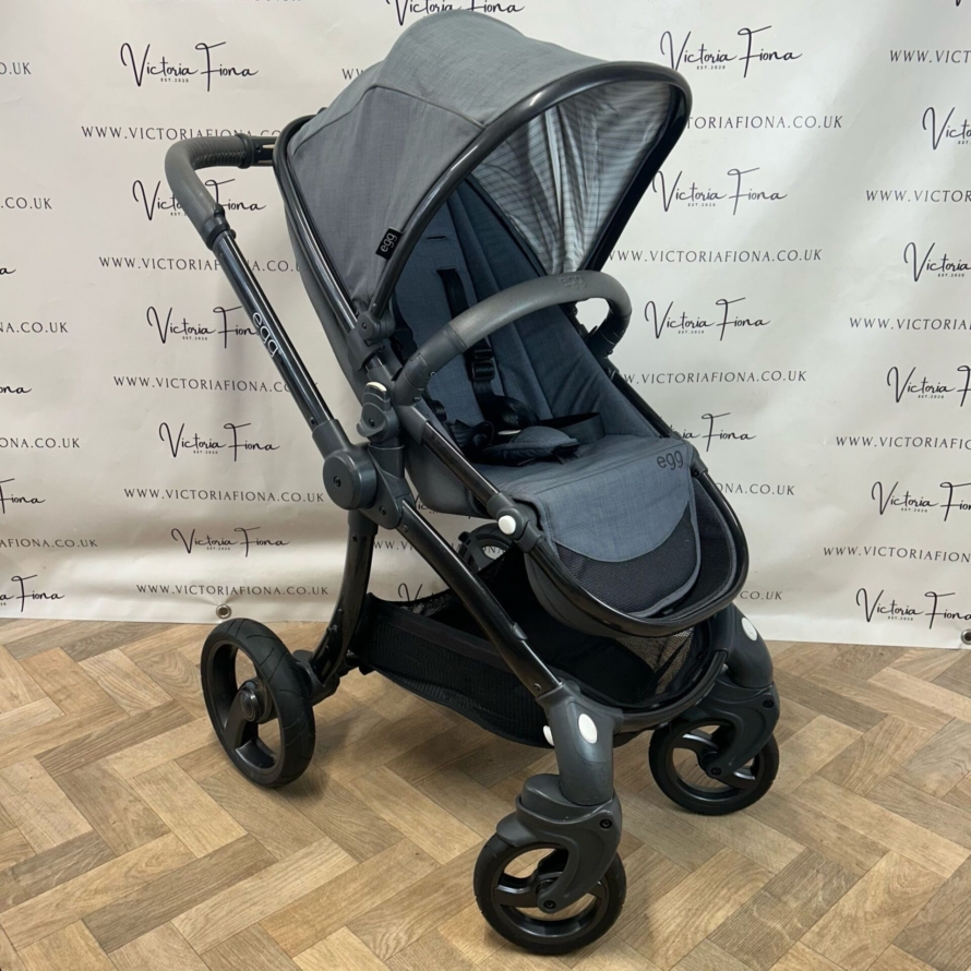 PRELOVED Babystyle Egg Pushchair & Carrycot - Quantum Grey 🩶 - Image 7