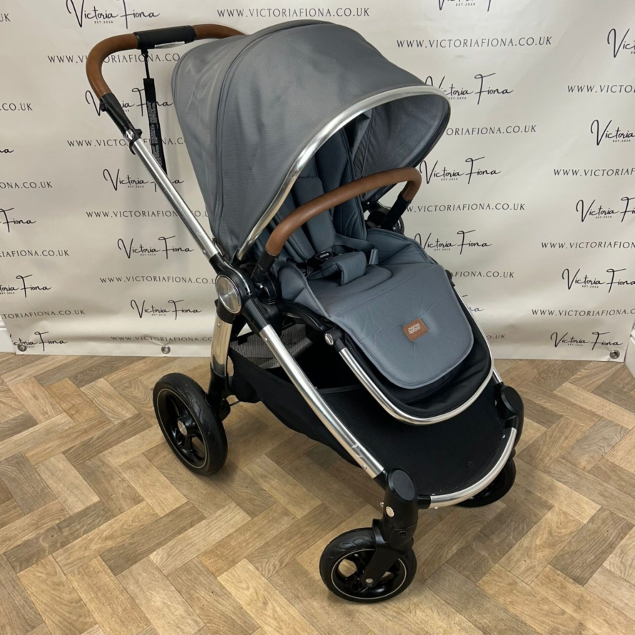PRELOVED Mamas & Papas Ocarro Carrycot & Pushchair - Fossil Grey 🩶 - Image 7