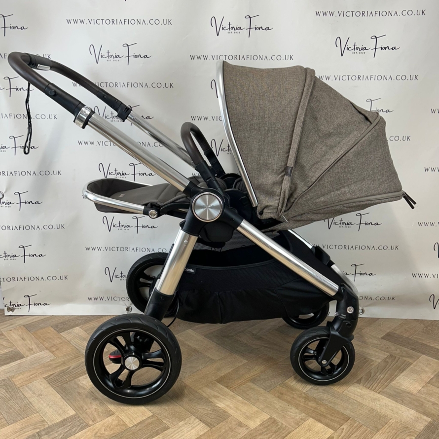 PRELOVED Mamas And Papas Ocarro Pushchair & Carrycot - Walnut Brown - Image 8