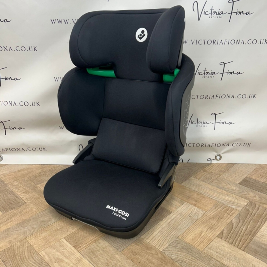 PRELOVED Maxi-Cosi Tanza I-size Car Seat Infant Booster Group 2/3 ISOFIX - Black RRP£80