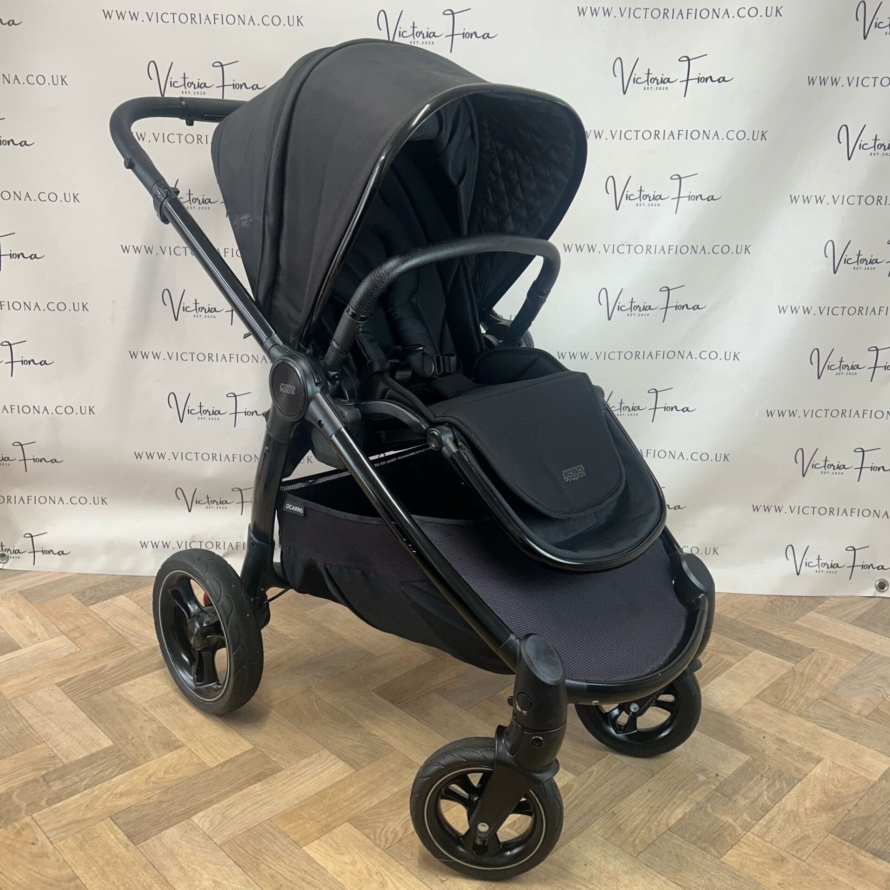 PRELOVED Mamas And Papas Ocarro Pushchair & Carrycot - Carbon Black 🖤 - Image 8