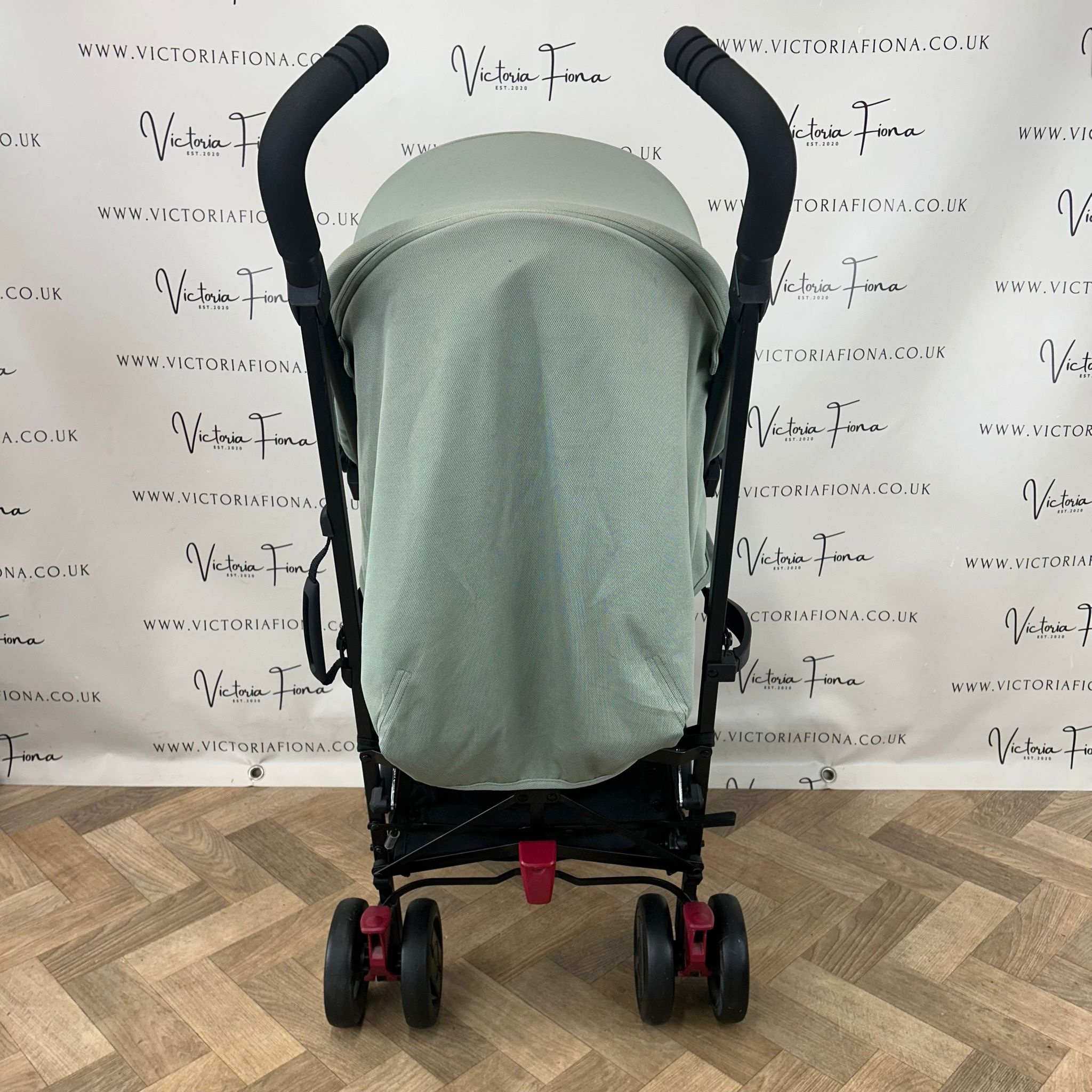 PRELOVED Silver Cross Pop Pushchair - Sage RRP£195 - Image 4