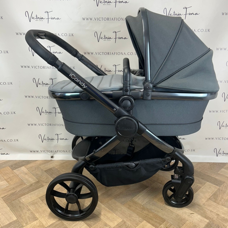 PRELOVED iCandy Peach 7 Pushchair with accessories - TRUFFLE GREY RRP£1543 - Image 4