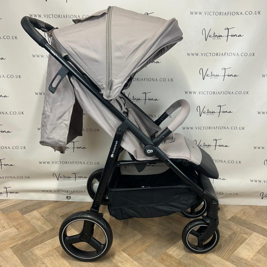 NEW Kinderkraft Trig 3 Pushchair - Beige RRP£139 - Image 3