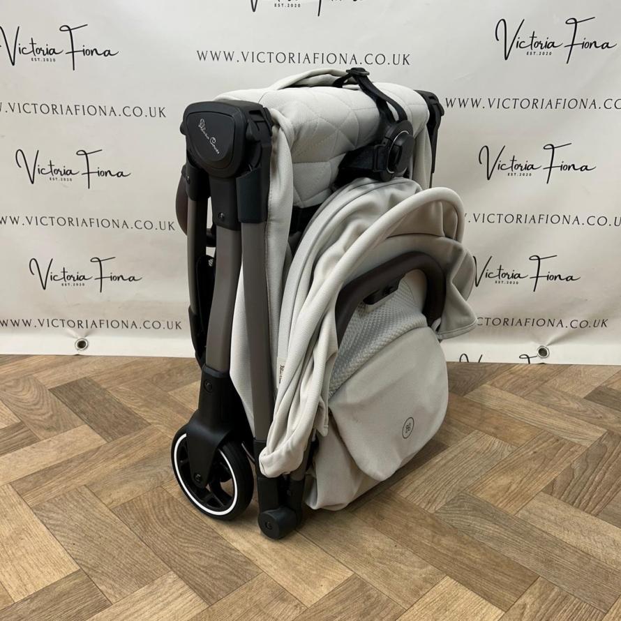 PRELOVED Silver Cross Clic Compact Stroller - Almond RRP£295 - Image 6