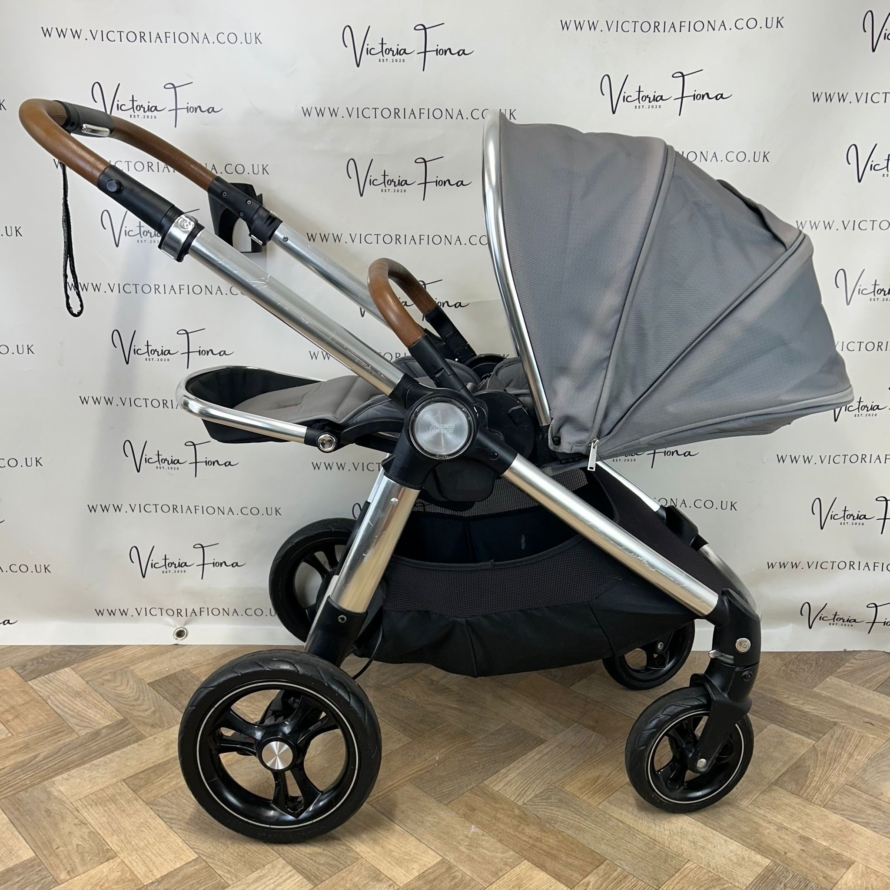 PRELOVED Mamas & Papas Ocarro Carrycot & Pushchair with Changing Bag - Fossil Grey 🩶 - Image 9