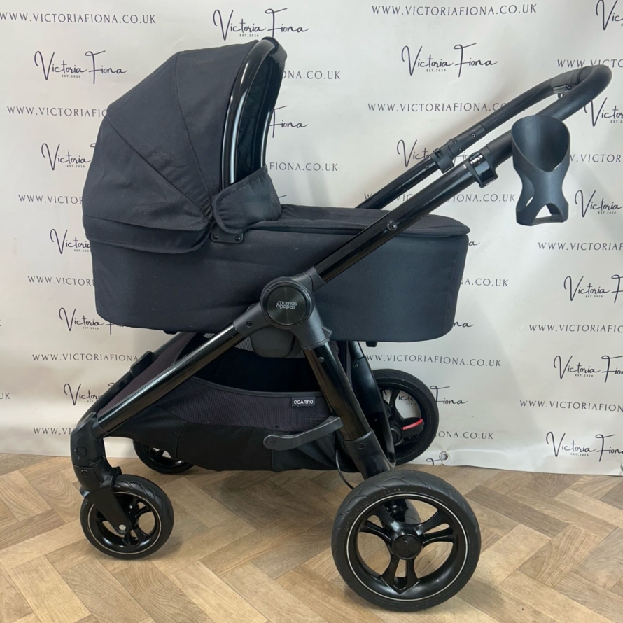 PRELOVED Mamas And Papas Ocarro Pushchair & Carrycot - Carbon Black 🖤 - Image 4