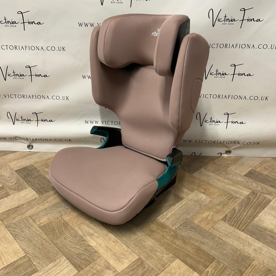 PRELOVED Britax Romer Discovery Plus2 High Back Booster Car Seat - Dusty Rose RRP£140