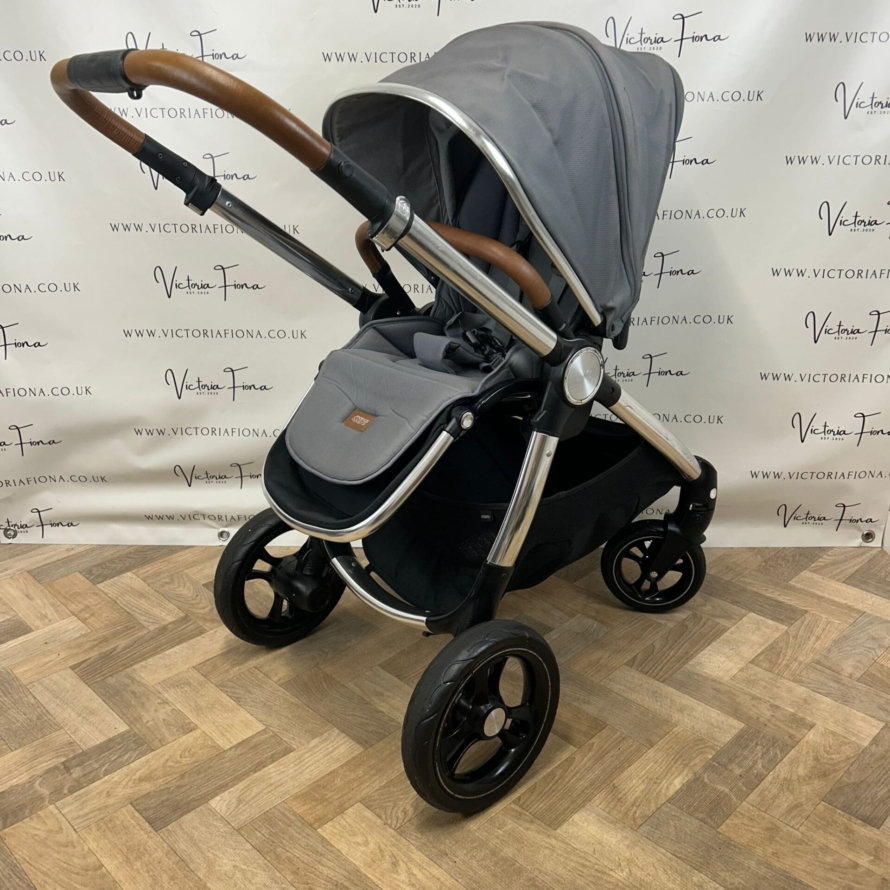 PRELOVED Mamas & Papas Ocarro Carrycot & Pushchair - Fossil Grey 🩶🩶 - Image 5