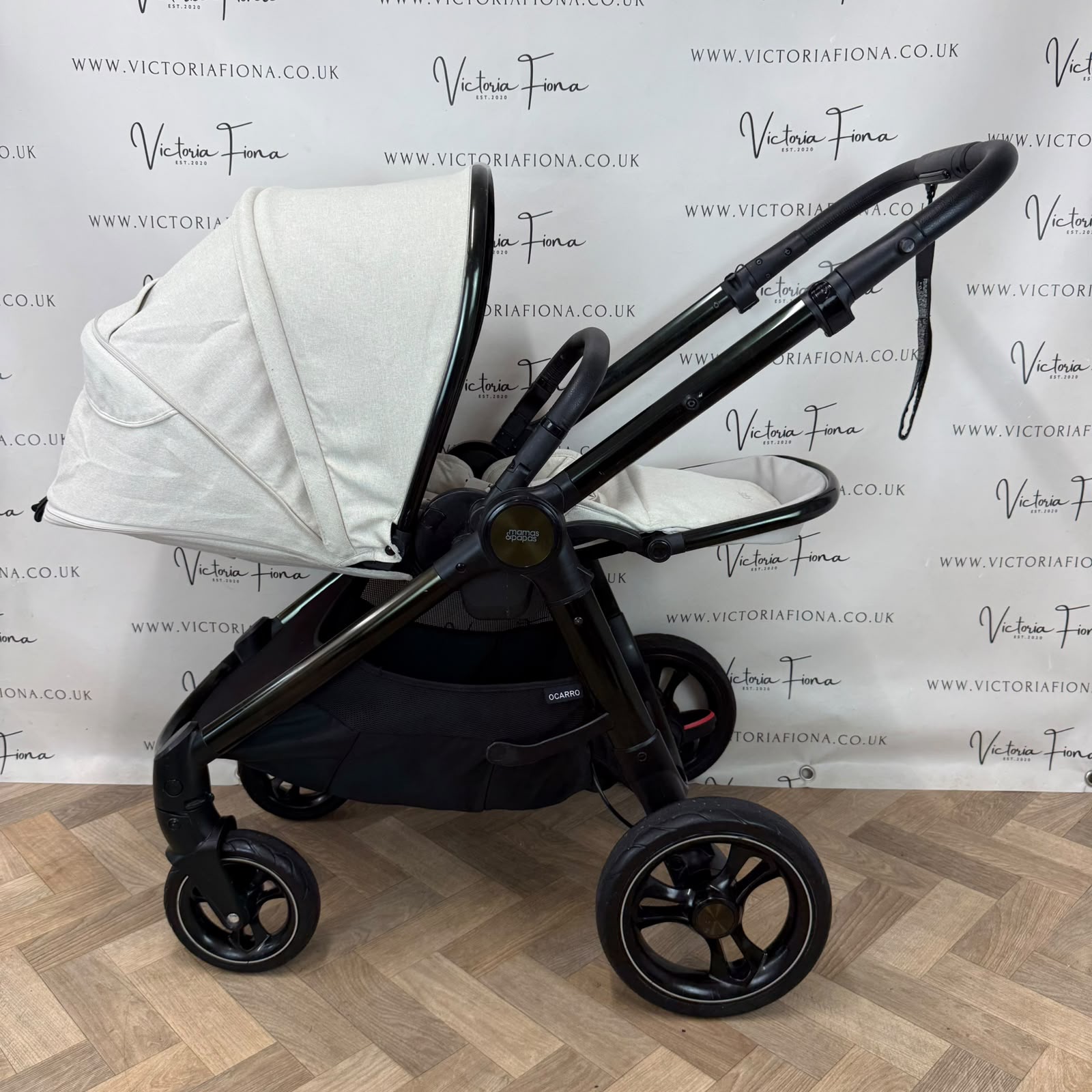 PRELOVED Mamas And Papas Ocarro Pushchair & Carrycot - Calico - Image 8