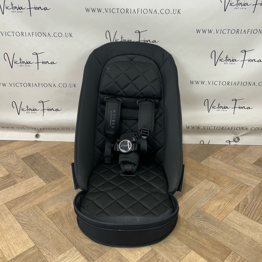 PRELOVED iCandy Peach 7 Pushchair with accessories - CERIUM BLACK - Image 7
