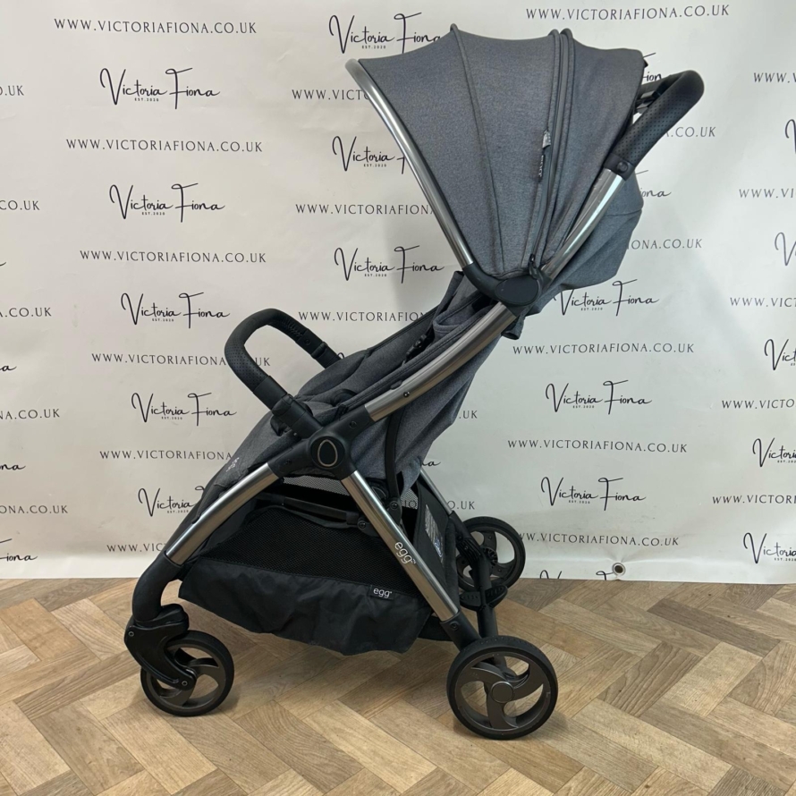 PRELOVED egg® Z Stroller Chassis - QUARTZ GREY RRP£399 - Image 2
