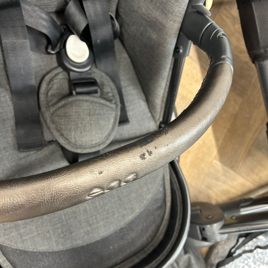 PRELOVED Babystyle Egg Pushchair & Carrycot - Carbon Grey 🩶 - Image 9