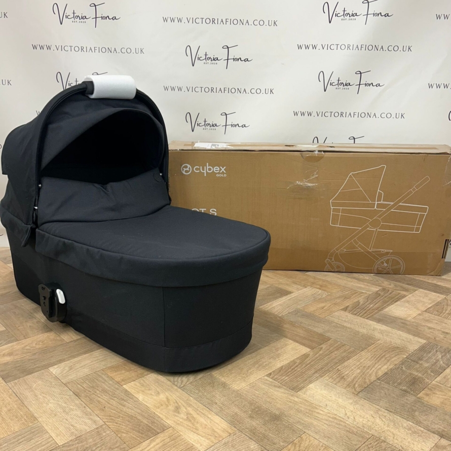 NEW Cybex Cot S – Deep Black RRP£230