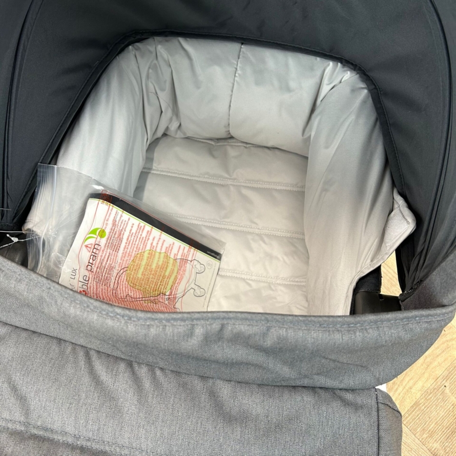 NEW Baby Jogger City Tour Lux Carrycot - Graphite - Image 3
