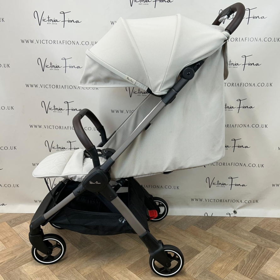 PRELOVED Silver Cross Clic Compact Stroller - Almond RRP£295 - Image 2