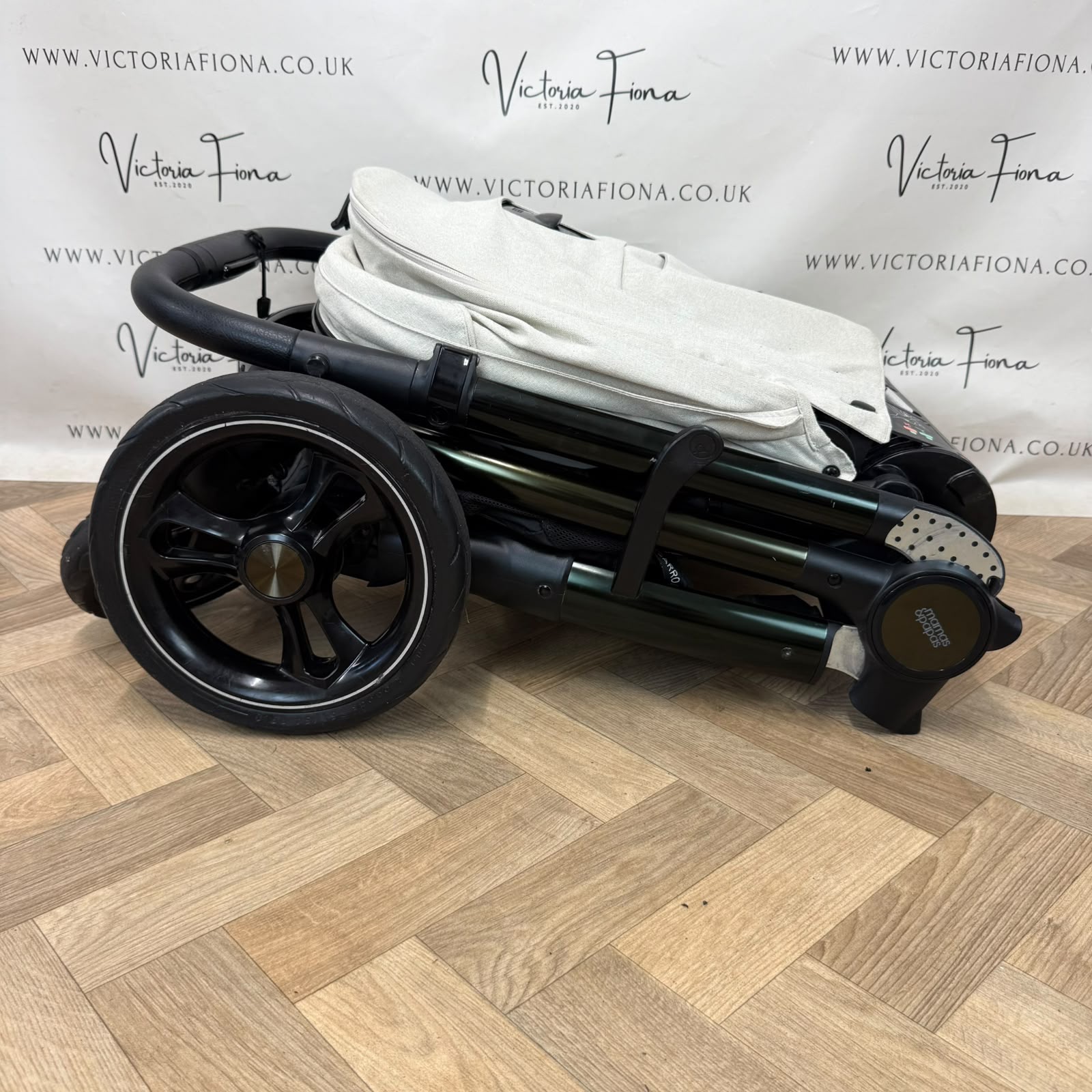PRELOVED Mamas And Papas Ocarro Pushchair & Carrycot - Calico - Image 10