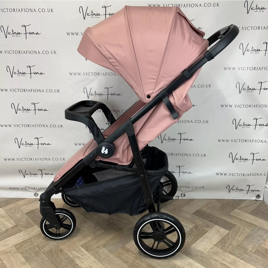 PRELOVED Hauck Shop N Care Pushchair Stroller 0-22kg Pink RRP £110 ☔️ - Image 2