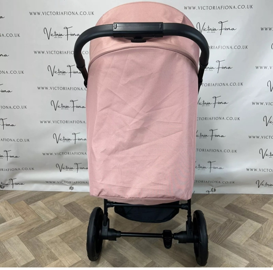 PRELOVED Hauck Shop N Care Pushchair Stroller 0-22kg Pink RRP £110 ☔️ - Image 3