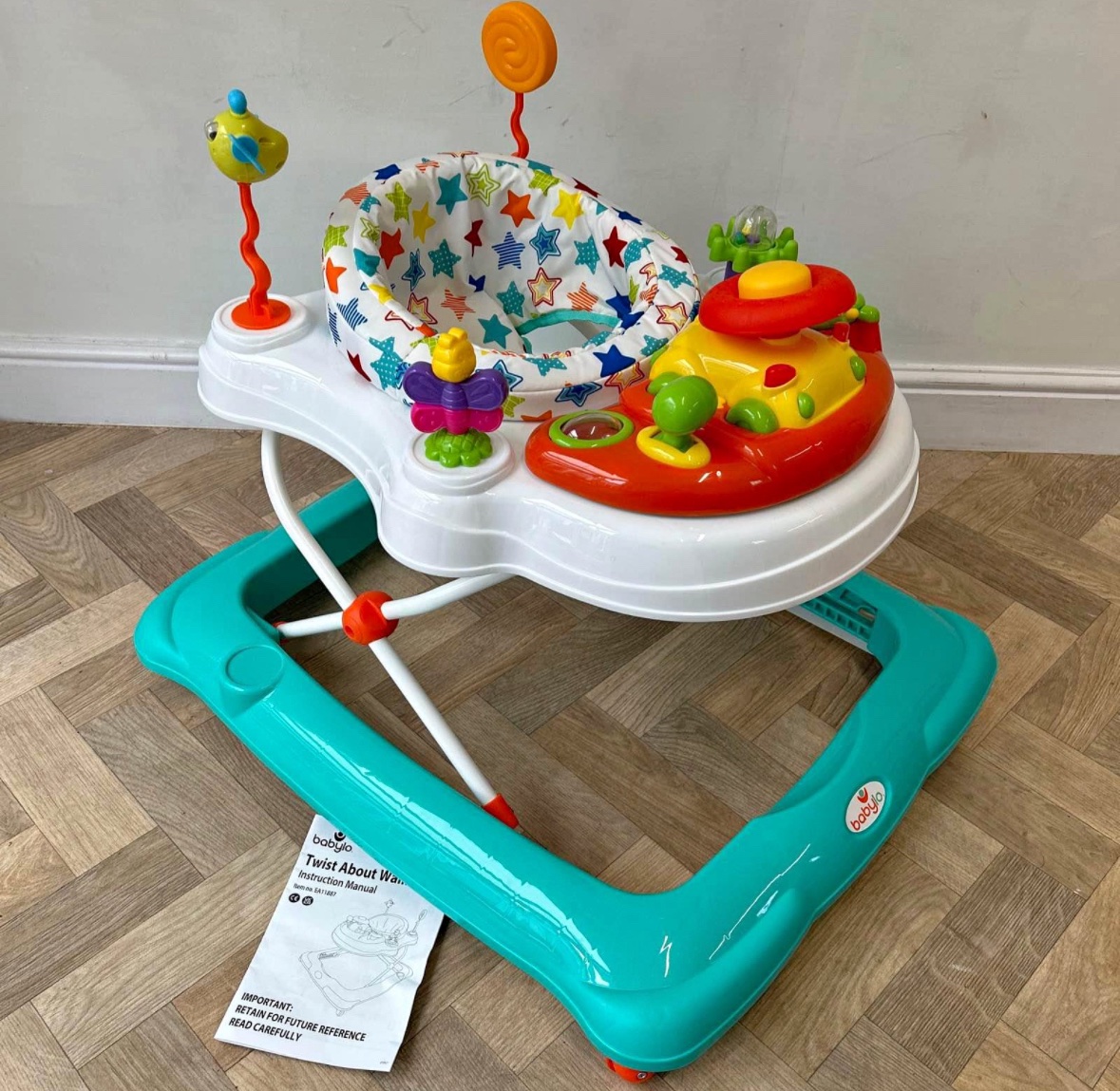 PRELOVED Babylo Twist About Baby Walker RRP 50 Victoria Fiona