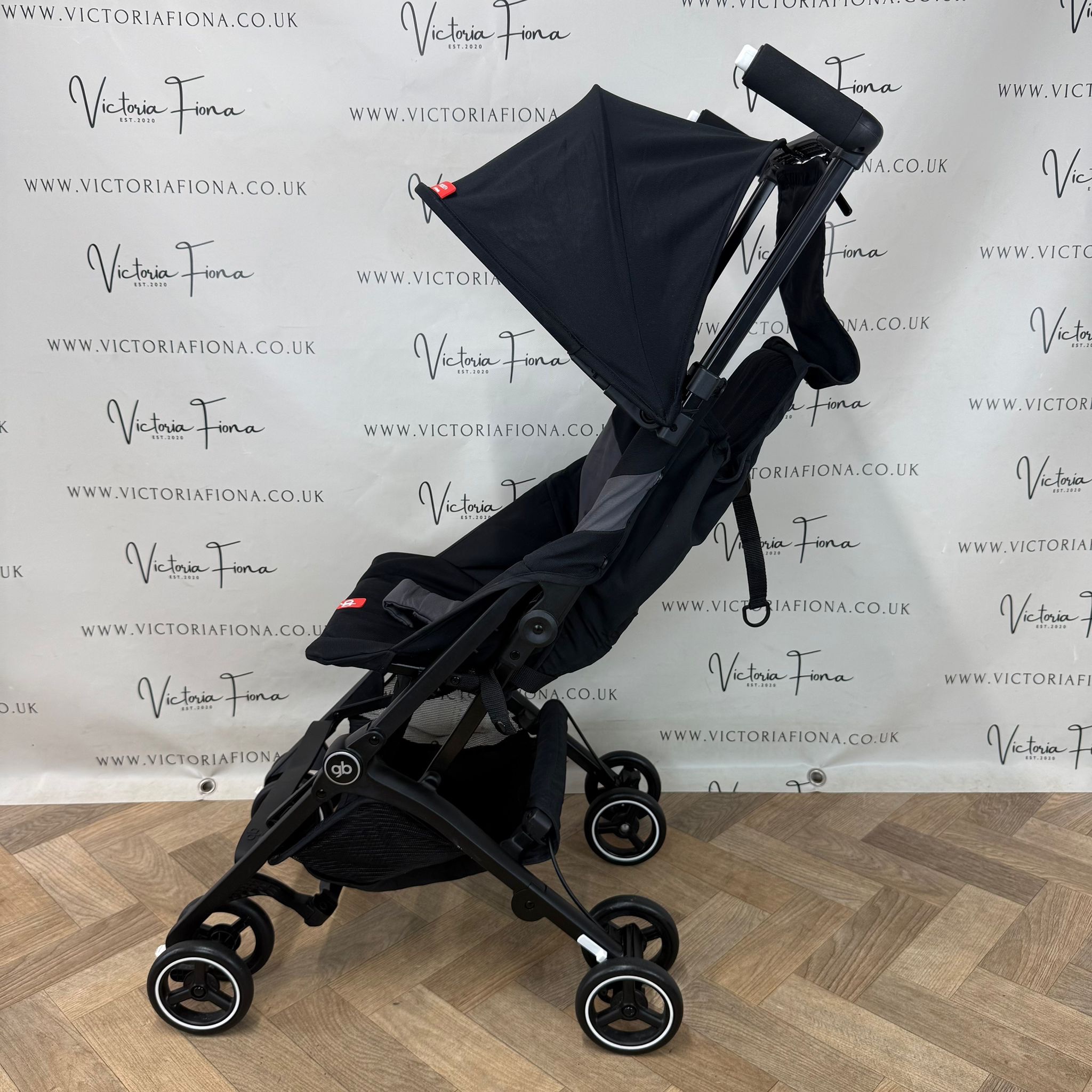 PRELOVED GB Pockit Plus All-Terrain CABIN APPROVED Stroller - Velvet Black - RRP £240 - Image 3