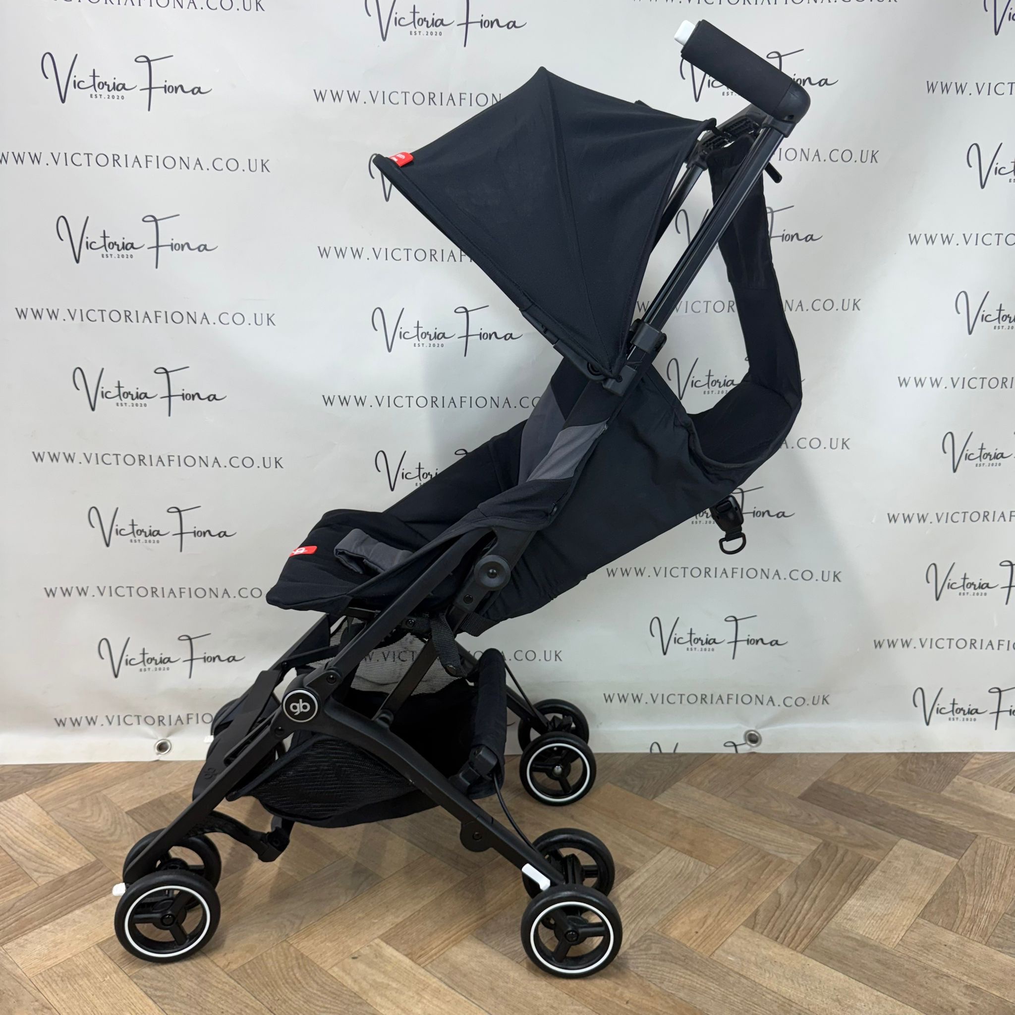 PRELOVED GB Pockit Plus All-Terrain CABIN APPROVED Stroller - Velvet Black - RRP £240 - Image 4