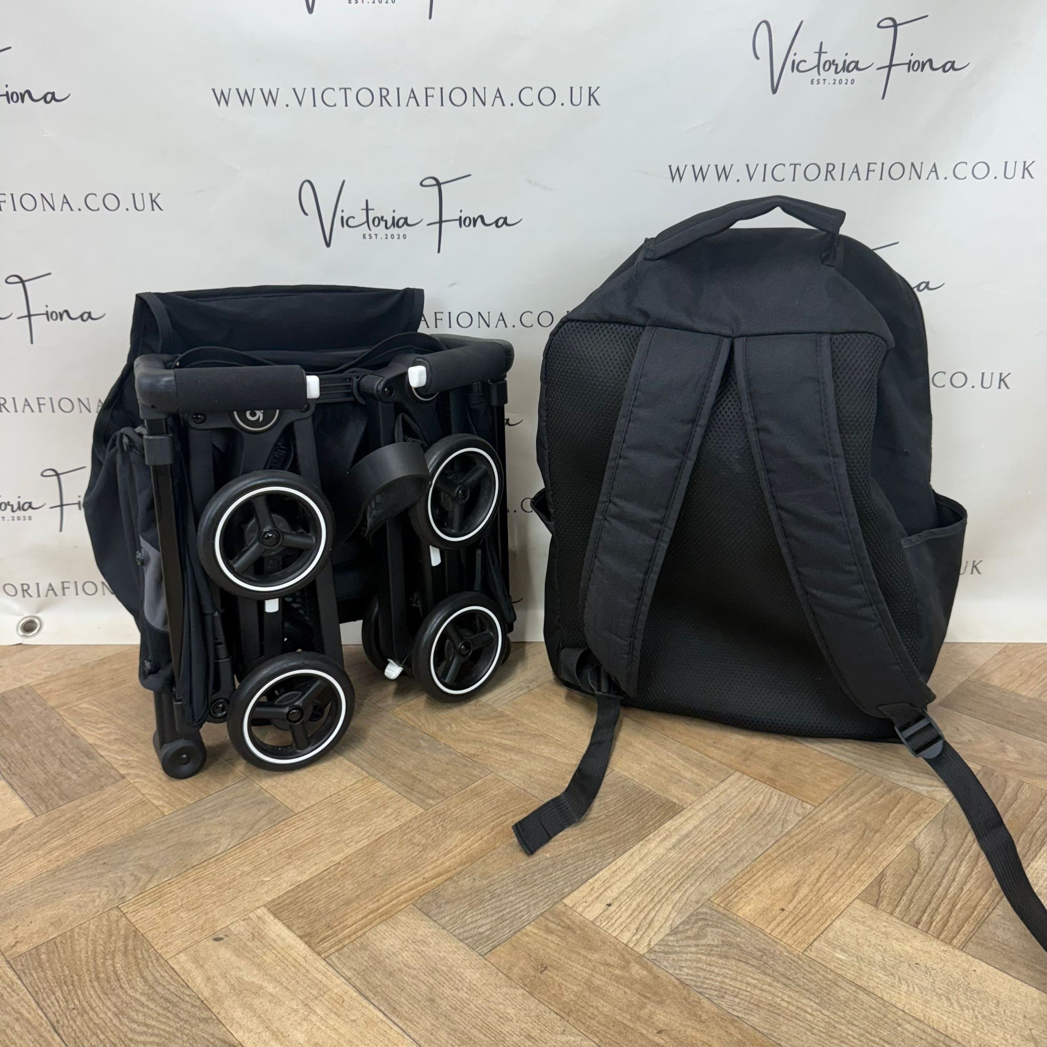 PRELOVED GB Pockit Plus All-Terrain CABIN APPROVED Stroller - Velvet Black - RRP £240 - Image 5