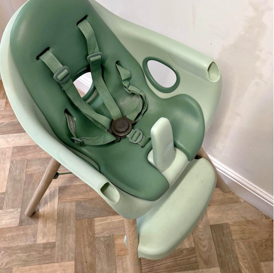NEW Mamas & Papas Juice Highchair 2 In 1 - Eucalyptus Green RRP £120 6m - 5years - Image 4