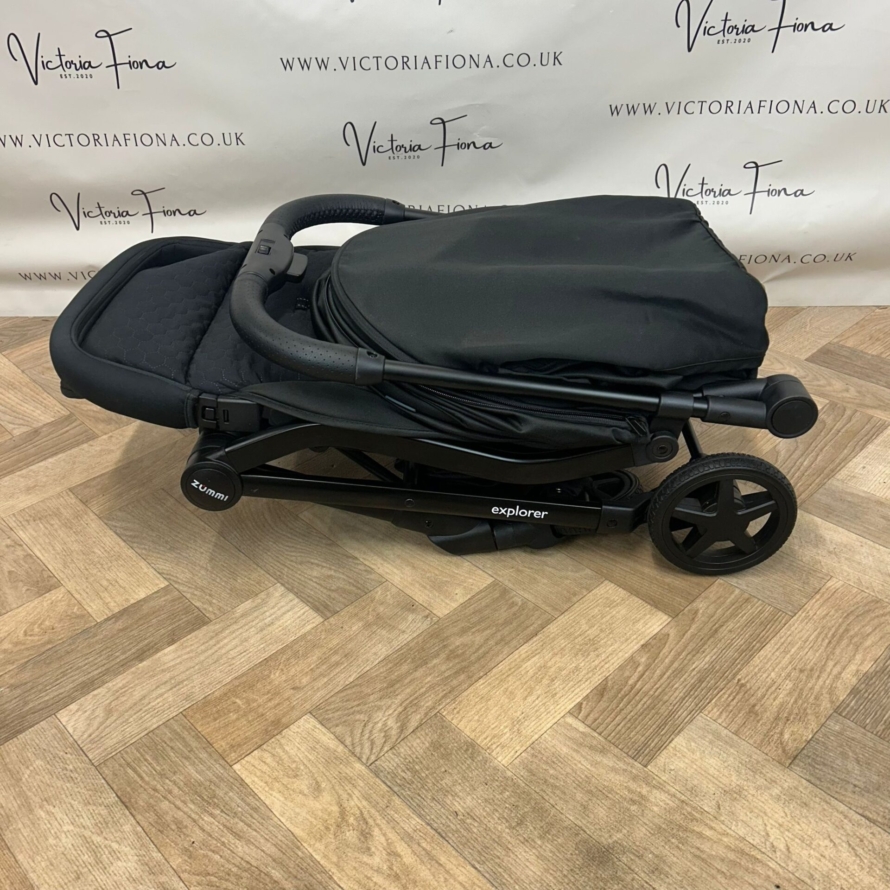PRELOVED Zummi Explorer Compact Lightweight Stroller - BLACK - Image 7