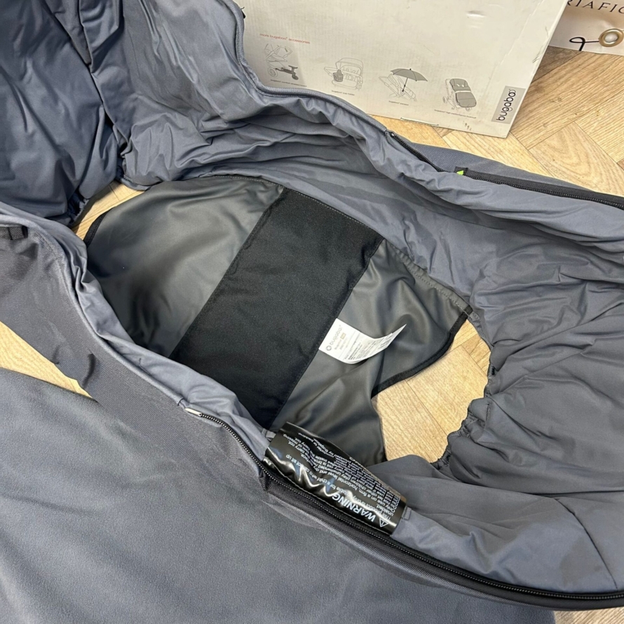 NEW Bugaboo Fox Steele Blue Carrycot Fabric - Image 2