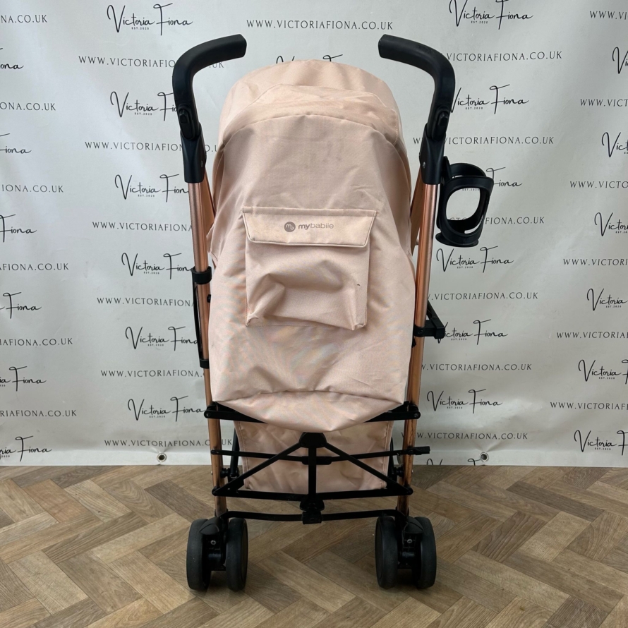 PRELOVED My Babiie MB51 Stroller - Billie Faiers Rose Gold Blush RRP£140 - Image 6